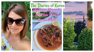 The Diaries of Karen: My Happy Moments, New Hair Care \u0026 Garden Pesto!