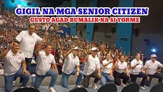 SENIOR CITIZEN'S LUMALAKAS BIGLA PAG SI YORME NA ANG MAKITA, BAKIT KAYA?