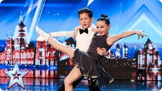 Meet dazzling dancing duo Lexie and Christopher | Auditions | BGT 2018
