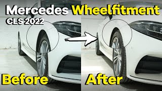 Mercedes CLS 2022|BONOSS 20mm Lightweight Plus Wheel Spacers Make a Difference|Before and After