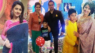 Actress Rachana Banerjee Family Members with Husband, Son, Parents