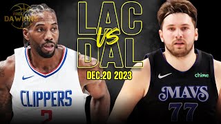 Los Angeles Clippers vs Dallas Mavericks Full Game Highlights | December 20, 2023 | FreeDawkins