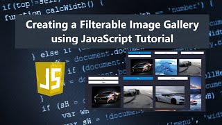 Creating a Filterable Image Gallery using JavaScript Tutorial DEMO