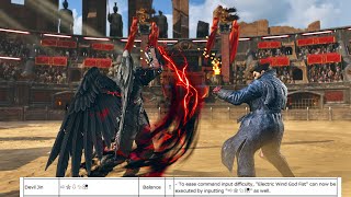 Devil Jin has a PERFECT ELECTRIC NOW | Patch V1.08