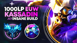 The #1 KASSADIN reached 1000LP EUW abusing this new build... (PERMABAN)