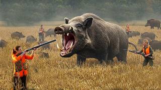 FIGHTING GIANT MONSTERS! Experience The Most Epic Wild Boar Hunting Adventure