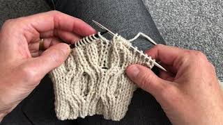 How To Knit Reversible Cables