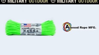 Atwood Rope Company 550 Paracord Neon Green 30mtr