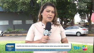 Central de fragrantes de Rio Preto registra furto de fiação elétrica e de roupas