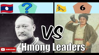 List of Well-Known Hmong Leaders