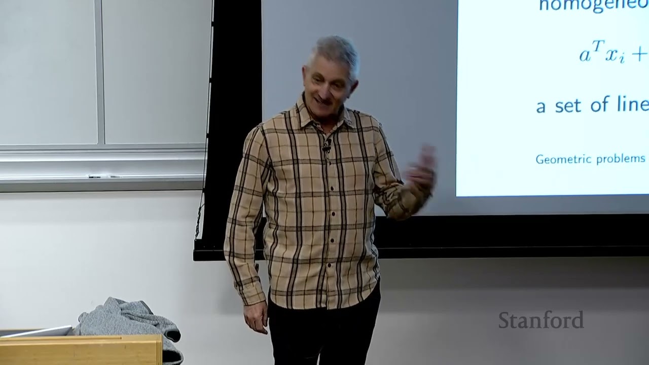 Stanford EE364A Convex Optimization I Stephen Boyd I 2023 I Lecture 12 ...