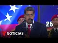 Maduro usa el gas y el petróleo para intentar calmar exigencias de EE.UU. | Noticias Telemundo