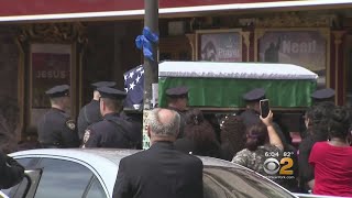 Thousands Gather To Pay Respects To Slain NYPD Officer