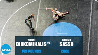 Yianni Diakomihalis vs. Sammy Sasso: 2022 NCAA wrestling semifinals (149 lb.)