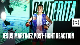 Jesus 'Panterita' Martinez Reacts to First Pro Fight