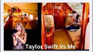 “Flying like Taylor Swift ✈️✨ Same jet, same dream—just a different singer in the sky! 🎤”