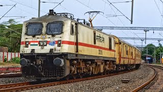 Ernad Express With LGD WAP7 Entered Mangaluru!!