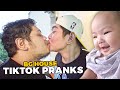 Trying VIRAL TIKTOK PRANK sa BG HOUSE - FIRST KISS