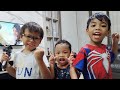 BEYBLADE BURST GO !!!! - Super Eijaz lawan Uwais, Chuppa & Ayah