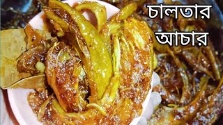 চালতার আচার বানানোর সহজ উপায়।😋chalotar achar||Elephant gaint pickle||