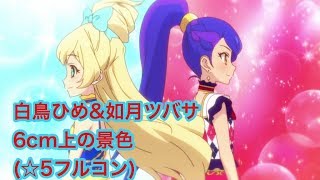 【アイカツフレンズ！】白鳥ひめ＆如月ツバサで6㎝上の景色(☆5)