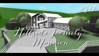 Roblox Welcome To Bloxburg Modern Family Mansion Part 1