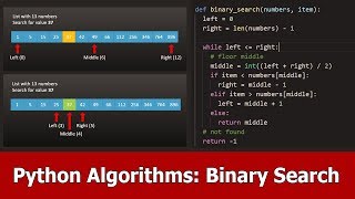 Python Algorithm Beginner Tutorial: Binary Search