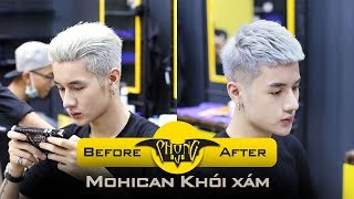 Tóc nam đẹp nhất 2019 | Mohican khói xám | kiểu tóc không lỗi mốt