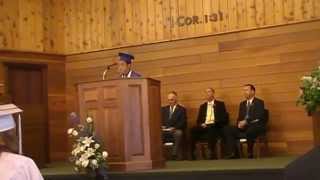 Ken Eco Graduation Speech