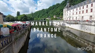 MARKET DAY - BRANTOME - FRANCE