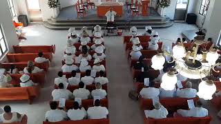 CCJS Apia Choir singing Salamo 105 Vivii atu ia outou ia Ieova