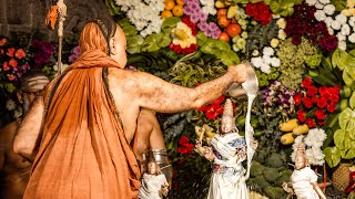 KANU UTSAVAM POORTHI (vishesha abhishegam)at KAMAKSHI AMBAL TEMPLE KANCHIPURAM