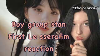 First ever reaction to LE SSERAFIM (르세라핌) 'UNFORGIVEN (feat.Nile Rodgers) OFFICIAL M/V