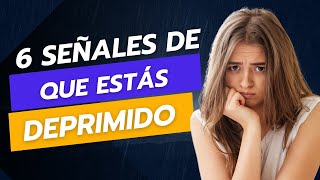 6 Señales de que estas Deprimido y no solo es pereza