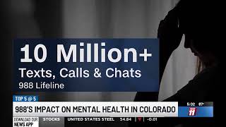 Colorado crisis hotline makes strides for mental health awareness
