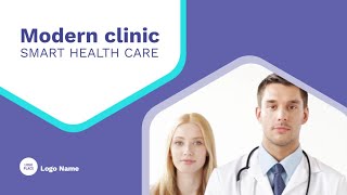 Free Medical Clinic Presentation Video Template (Customizable) - FlexClip