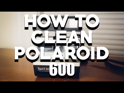 How to Clean Rollers on Polaroid 600 Cameras How to Clean Rollers on Polaroid 600 Cameras
