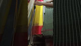 கைத்தறி நெசவு சேலை புட்டா வைப்பது எப்படி Handlooms silk saree making putta