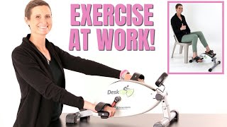 Exercise At Work With The Desk Cycle 2