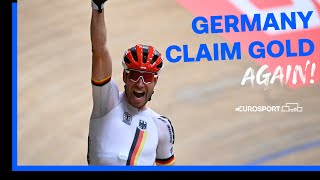 "Cool, calm and collected!" | Germany Claim Men's Madison European Title Again 🥇 | Eurosport