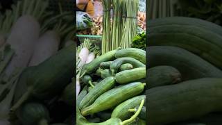 บวบหอมอร่อยไหม! Sponge gourd #พืชผัก #food #shortvideo #thailand