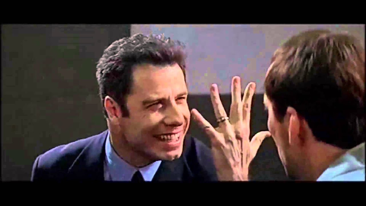 Awkward Face Off Movie Scene