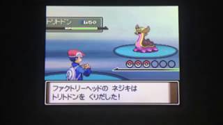 【ポケモン プラチナ】銀ネジキをノーダメージで撃破