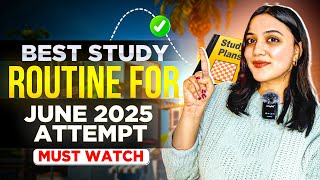 CS EXECUTIVE JUNE 2025 STUDY ROUTINE for Both Groups/single group ✅ | Neha Patel