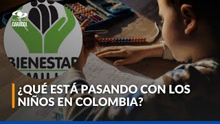 Preocupante panorama de los niños en Colombia, de acuerdo con informe del ICBF