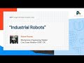 Intro to Industrial Robots | GDSC MENA