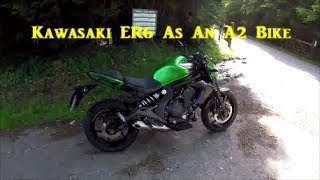 2014 ER6-N As an A2 Bike???????