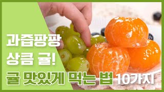 과즙팡팡! 상큼 겨울 귤을 활용한 다양한 디저트 \u0026 음료 [만개의레시피]