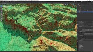 Blender GIS: working with custom raster and vector data