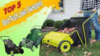 Top 5 Best push lawn sweeper | Best lawn sweeper